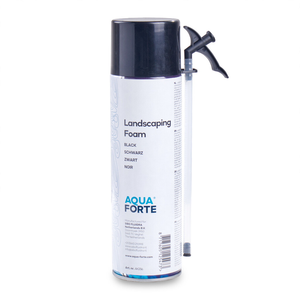 AquaForte Černá montážní pěna 500 ml