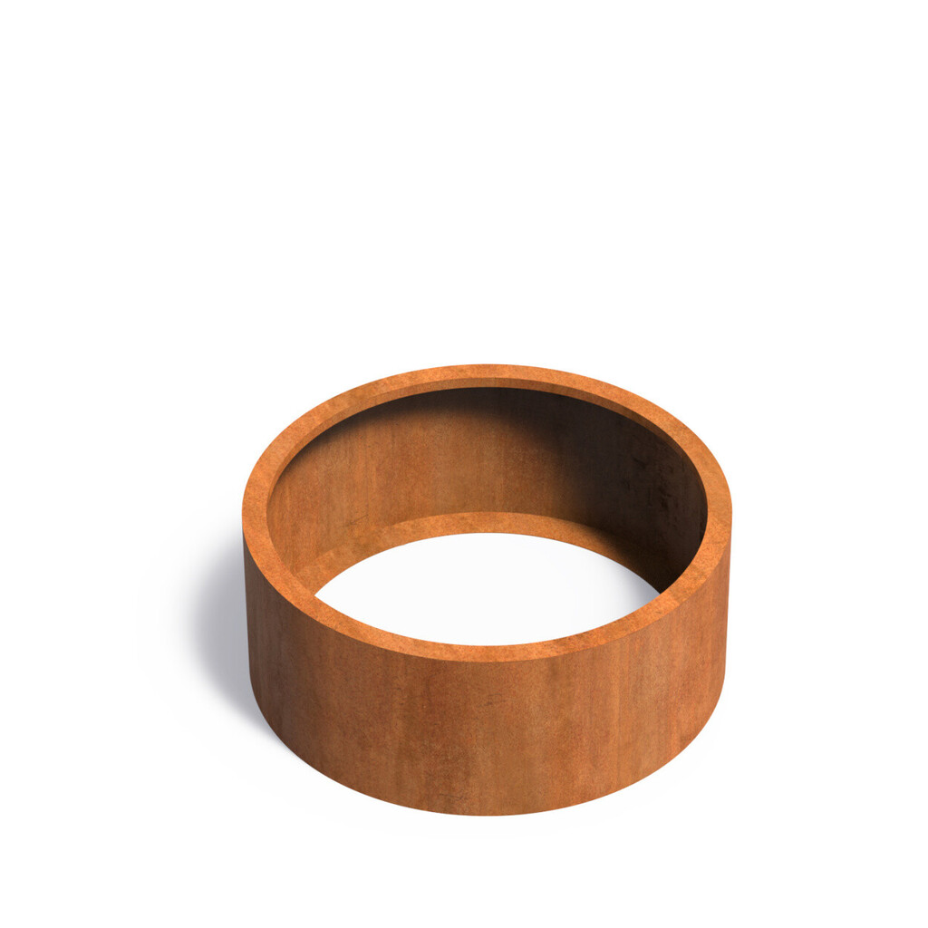 Cortenový vyvýšený záhon bez dna 100 cm