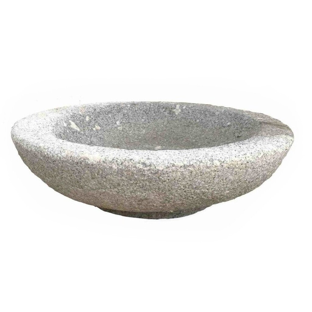 Kamenná nádržka Sakatsuki 75 cm - šedá žula
