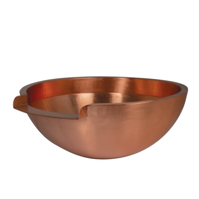 Kulatá měděná mísa 50