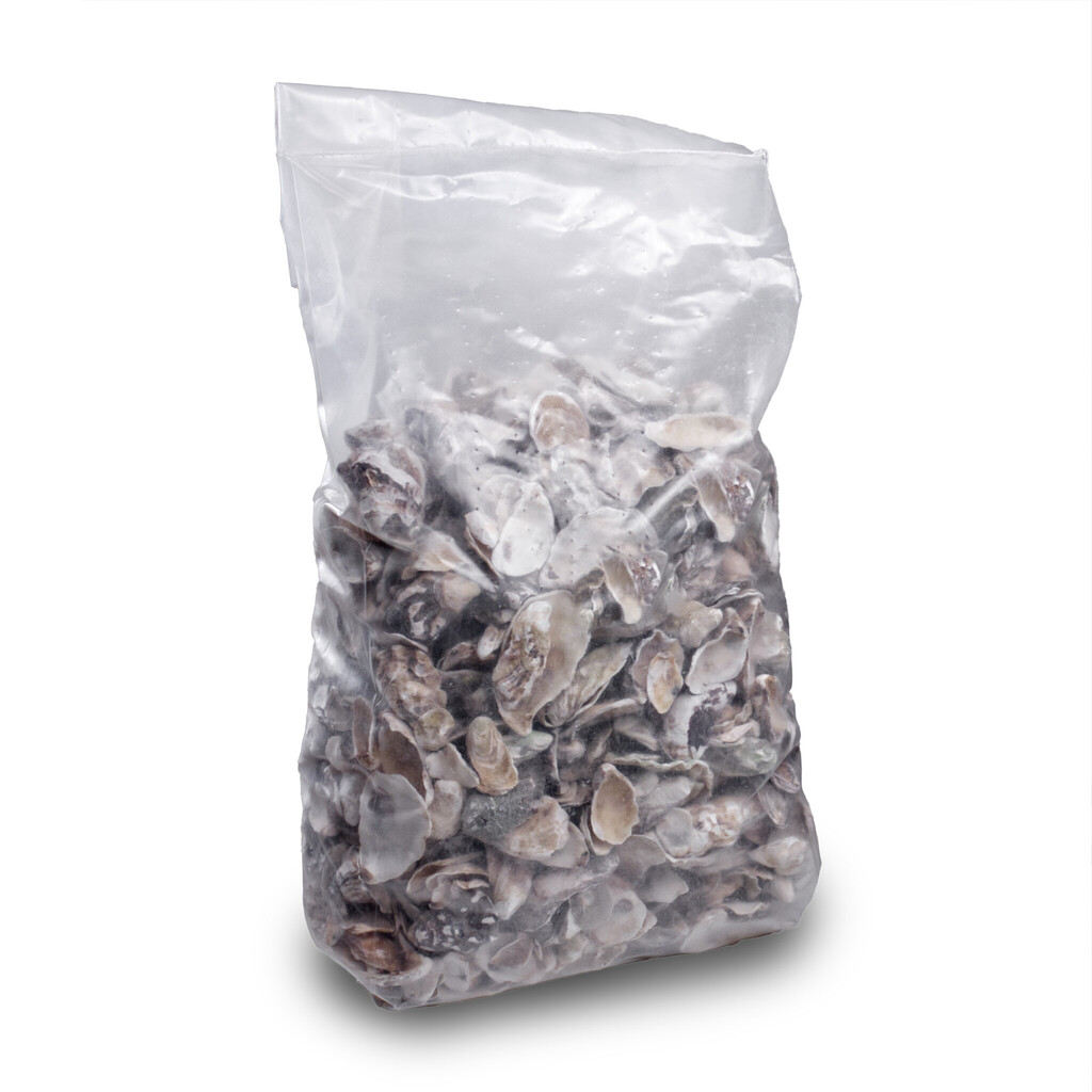 Mušle z ústřic 20 kg