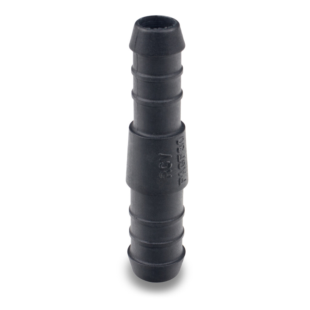 Přímá redukční spojka černá 12/14 mm