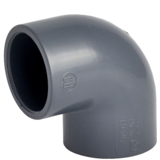 PVC koleno 32 mm 90° lepení x lepení