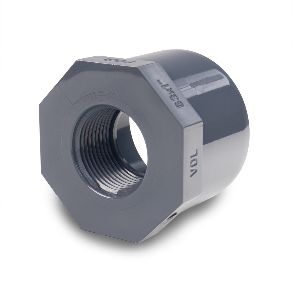 PVC mufna 63 mm lepení x ¾" vnitřní závit