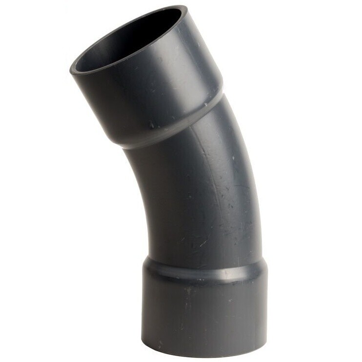 PVC oblouk 110 mm 30° lepení x lepení