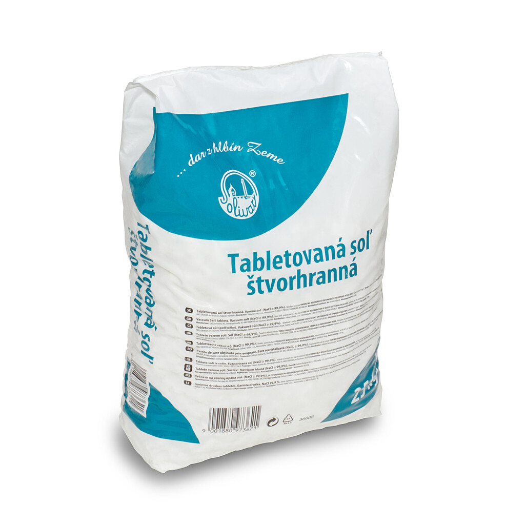 Regenerační sůl v tabletách pytel 25 kg
