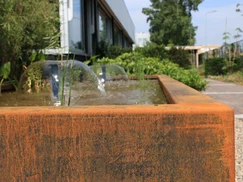 Cortenová nadzemní nádrž 200 x 80 x 40 cm