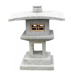 Japonská lampa Kanjuji 72 cm - žula