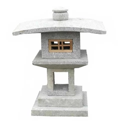 Japonská lampa Kanjuji 90 cm - žula