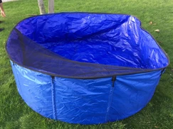 Kruhová skládací nádrž pro ryby průměr 120 cm, výška 60 cm