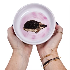 Miska pro ježky - růžová