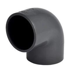 PVC koleno 75 mm 90° lepení x lepení
