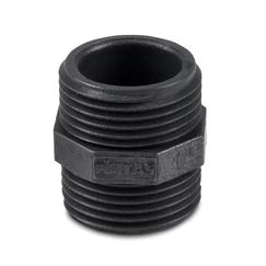 PVC závitový nipl vnější závit 1"