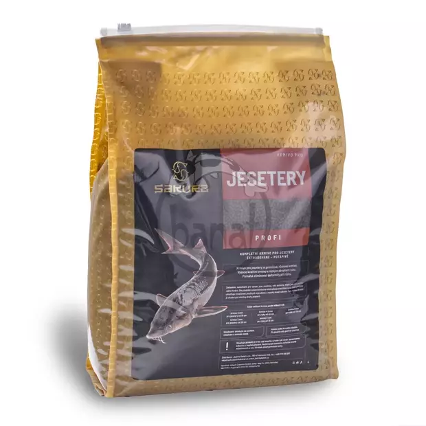 Krmivo pro jesetery 3 mm 7500 g