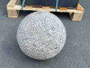 Vývěrová koule 30 cm- šedá žula