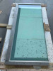 Průhledové sklo pro jezírka 120 cm x 50 cm