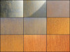Cortenový dřevník / lavice 120 x 40 x 43 cm