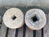 Brusný kámen 25 - 30 cm - nažloutlá žula