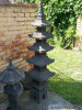 Lávová lampa Pagoda 170 cm - 5 střech