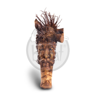Maska z kořene bambusu 60 cm