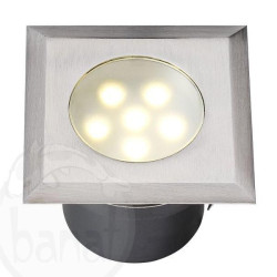 LED svítidlo LEDA 1 W - nerez