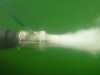 Venturi tryska - provzdušnění vody v jezírku