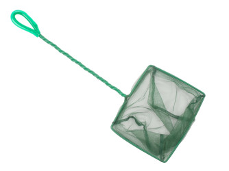Akvarijní síťka 16 cm zelená
