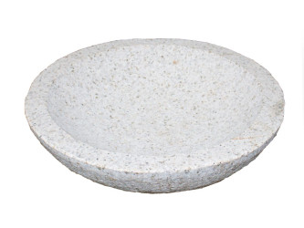 Kamenná nádržka Sakatsuki 30 cm - žlutý granit