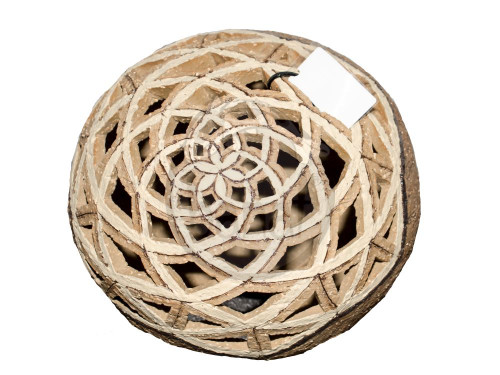 Luxusní keramická koule vyřezávaná 25 cm