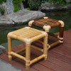 Bambusová stolička 40x40cm - světlá
