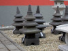 Lávová lampa Pagoda 50 cm - 3 střechy