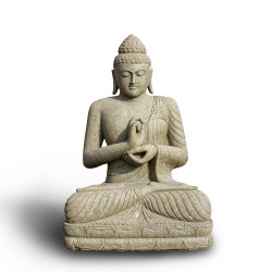 Buddha Dharmachakra Mudra - přírodní kámen 200 cm