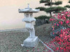 Japonská lampa Rankei 75 cm - šedá žula