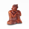 Buddha s nakloněnou hlavou 20 cm - dřevořezba