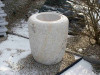 Kamenná nádržka Natsume 30 cm - žlutá žula
