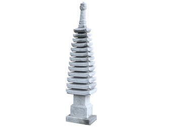 Pagoda Juu San So To 210 cm - granit