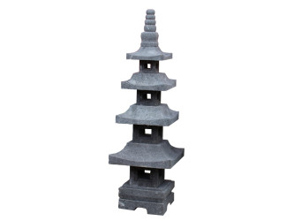 Lávová lampa pagoda 4 střechy 100 cm