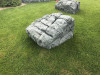Giant rock model 1 - umělý kámen šedý 127 x 120 cm