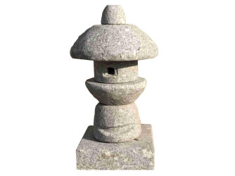 Japonská lampa Shizen 30 cm - granit